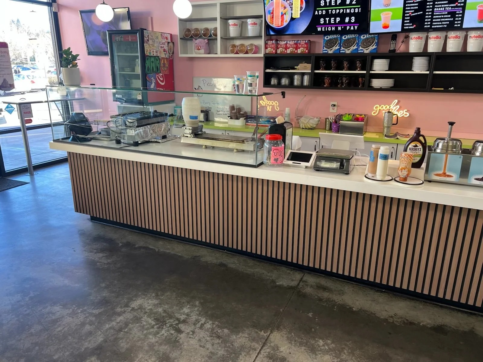 PicoBerry Wood Village store interior